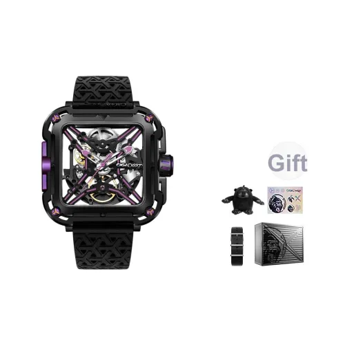 CIGA design X Collection Gorilla Watch 3D-эффект Cut Out Кибер Стиль Автоматический механический механизм