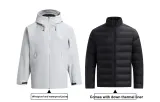 Gray (Включает пуховые куртки, подкладка)
