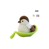 Воробей+Лист (Включает Звезда Заколка для волос+Поздравительная открытка)