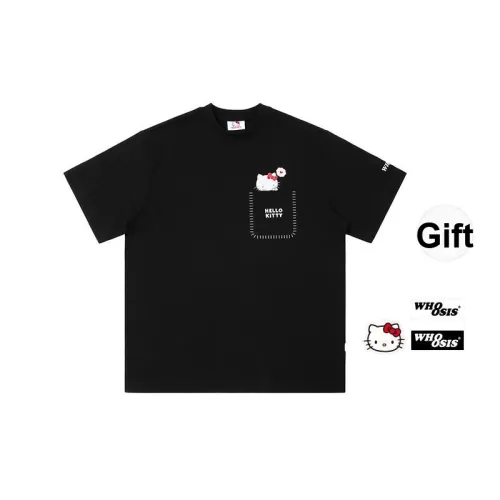 WHOOSIS X HELLO KITTY Унисекс T-рубашки