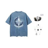 Blue (В комплекте с модным ожерельем + сумка через плечо)