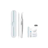 L-образная серебряная игла + клип для ячейки с 5 отверстиями