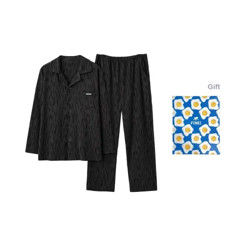 FINEI Pajama Набор Мужской Shopping Bag Black