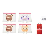 Красная коробка, 4 упаковки (Коричневый летающий медведь + Коричневый летающий медведь + Фиолетовый орел + Оранжевый северный олень)