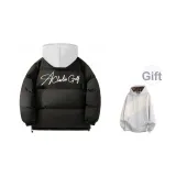 Black (В комплекте с клетчатым внутренним слоем свитшот)