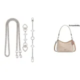 Белый четырехлистный клевер, цветок, комбинация, удлинительная цепь + декоративная цепь