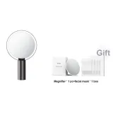 Чёрный (с подробным дизайном - зеркальце)