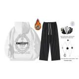 Белый комплект с подкладкой и утеплением (включает модное ожерелье + сумку через плечо)