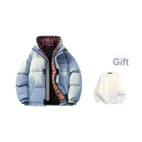 Haze Синий (В клетку Шляпа) (С подарками Круглый вырез Свитшот)