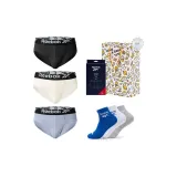 Трусы (Черный/Бежевый/Светло-Синий) + Носки (Белый/Серый/Синий)