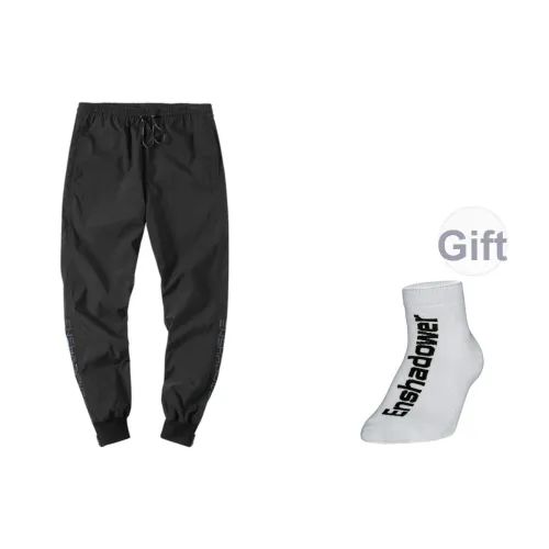 ENSHADOWER Повседневные брюки Мужские Черные