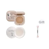 Air Cushion 02# Natural + Loose Powder 01# Milk Transparent (Включает двойную головку настройки кисть)