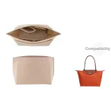 Longchamp [Средний] Фетр Лайнер