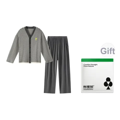YOUKESHU Мужские пижамные комплекты