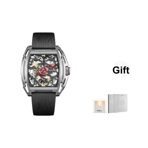 CIGA design Автоматический механический механизм Мужские часы Z Series 41,7мм*48мм*12,1мм Серебряный