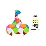 36-Секция Кубик Рубика Радужный [Включает Основу*1, Штуцер*1, Логотип*1]