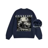 Темно-синий с флисовой подкладкой