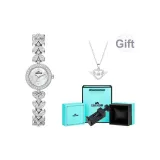 Лунно-серебряный ("Крылья ангела" Ожерелье + Классическая коробка)