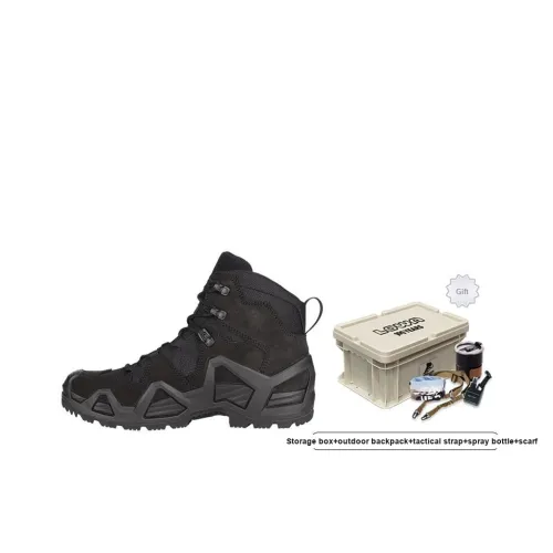 Lowa Zephyr MK2 Дышащий Водонепроницаемый Устойчивый к истиранию Амортизация Crew Outdoor Мужской Черный