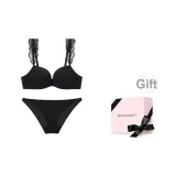 Естественный Черный Комплект Одежды - Кружевной Ремень