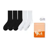 Чёрный 3, Белый 2 [5 пар]