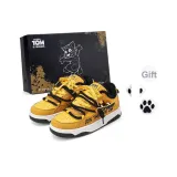 Электрическое свечение, желтый, с флисовой подкладкой (улучшенный, с обувной пряжкой включено)