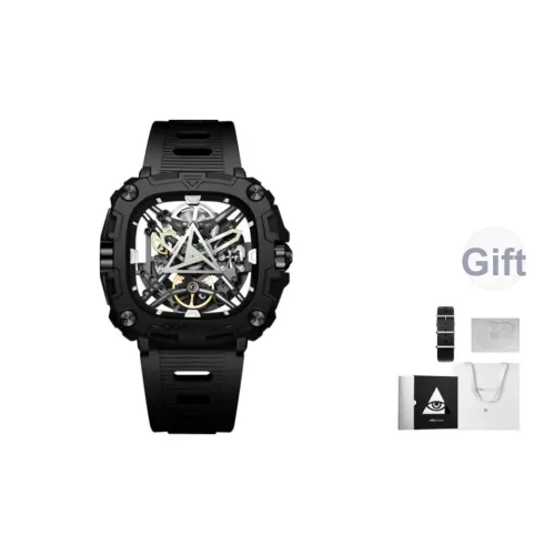 CIGA design Автоматический механический механизм Мужские часы X Collection 48mm*47,3mm*11,9mm Черный