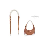 [Подмышка Спина] Бежевый Ткань вязаная веревка Золотистый оттенок застежка