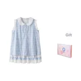 Летний журнал, синий и белый