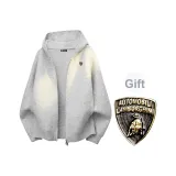 Фотиния Серый (В комплекте с Металлическим Логотипом)