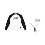 Звезда Jump Черный Белый +1 Мода Аксессуар