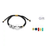 Высококачественный черный ремешок с застежкой