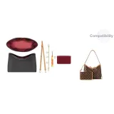 [Большой полный комплект 1] Маленький стиль с аркой, подкладка + сумка через плечо, комплект