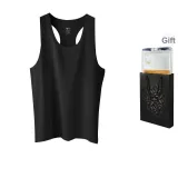 1 пачка (черный) хлопок-спандекс эластичный/рабочий жилет спортивный