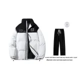 Белый (в комплекте с флисовой подкладкой, широкие штаны, повседневные штаны)