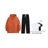 Комплект (Топ Earth Желтый + Штаны Черные) (Включает Рубашку с Короткими Рукавами)