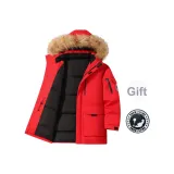 Настоящий красный (с бесплатным черным крючком и петлей)