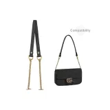 Gucci, Черный золотой, цепочка 65 см (подмышечный)