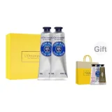 【Подарочная коробка】Орех дерева ши Масло 30 мл * 2 Бесплатно крем для рук 30 мл