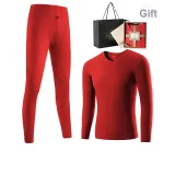 Комплекты одежды (Красный) Dralon Термический/Бесшовный крой/3A Антибактериальный