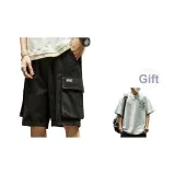 Черный+81216 Фотиния Серый Короткий рукав [Купите с 10-ююаньским скидкой, свяжитесь с поддержкой клиентов для разных размеров]