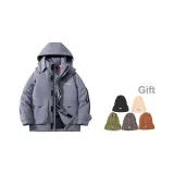 Gray (В комплекте с плюшевым шапкой)