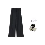 (Темно-серый + Резинка для волос) В комплекте с