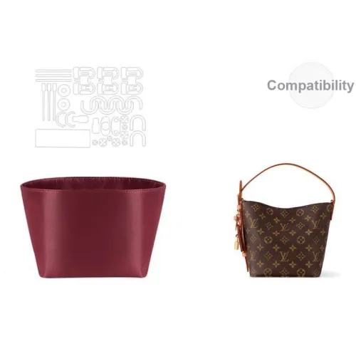 Luxury Care Artisan Workshop Нейлоновая сумка Аксессуар Женский Бордовый