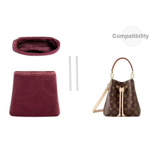 Jingxi Оригинальный Fleece Сумка Аксессуар Женский Бордовый