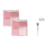 02# Энергичный Персик + 02# Энергичный Персик + Румяна Кисть