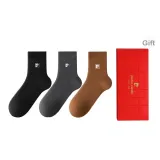 [3 упаковки коробки включены] Черный *1, Темно-серый *1, Верблюжий *1