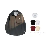 Кофейный (с короткими рукавами рубашка)