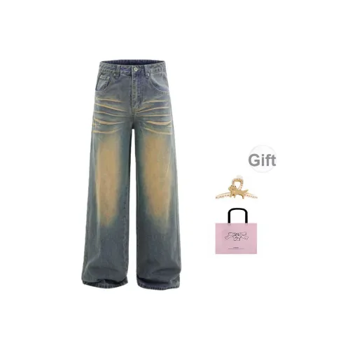 EVPGB Синий Унисекс Джинсы