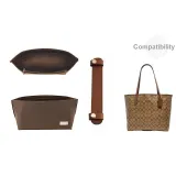 [2-Предметный комплект]City33[Темно-коричневый]Лайнер+Наплечный ремень